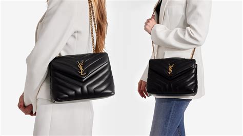 ysl loulou medium compared to ysl college bag|YSL loulou bag small.